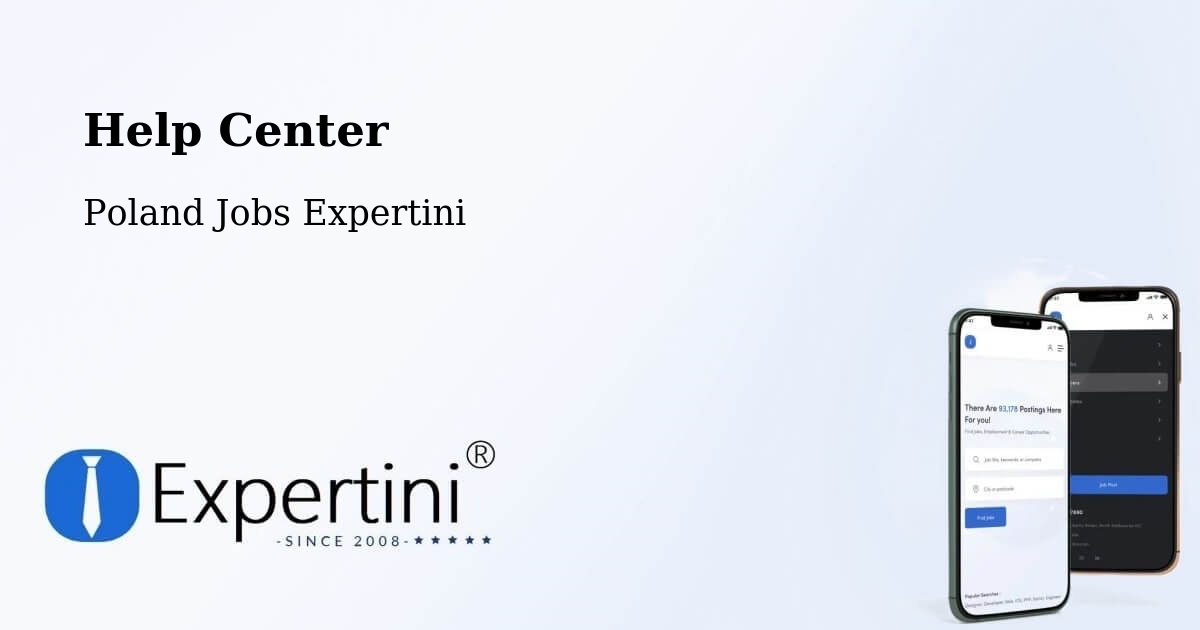 Help Center – Myślibórz - Poland Jobs Expertini